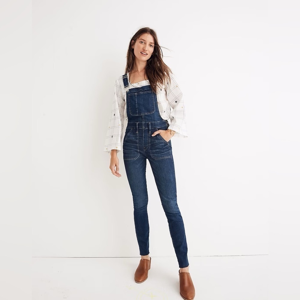 Madewell Skinny‎ Overalls Eco Edition Small